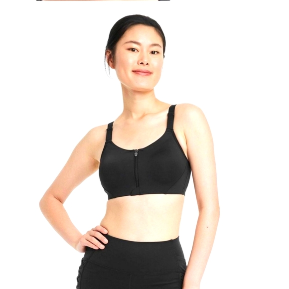 (M)🚨Knix🚨 Catalyst Front  Zip Sports Bra🛍 Sz M - Picture 3 of 6